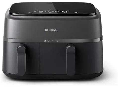 Freidora Philips Airfryer Dual Basket Serie 3000, 9L