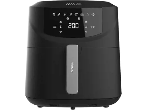 Freidora de Aire Cecotec 7,6 L - Cecofry Absolute 7600. Tecnología PerfectCook, 2000 W, 8 Modos.