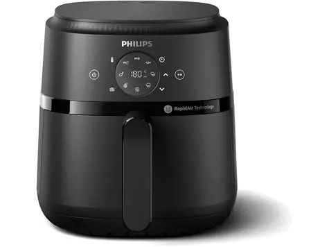 Freidora de Aire Philips 4,2L - 1500W, Pantalla táctil, 13 opciones, 90% menos grasa