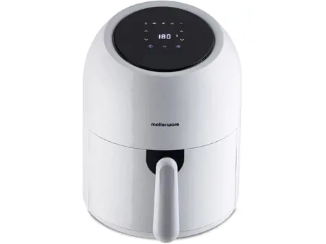 Freidora sin Aceite Mellerware XL 1000W | 3,5L | 5 Programas | Temporizador | Pantalla Táctil