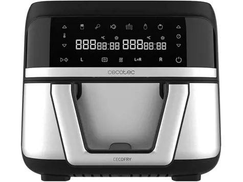 Freidora de Aire Cecotec Cecofry Dual 9000 Air Fryer 9L 2850W