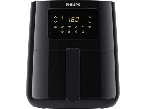 Philips HD9252/90 Airfryer - Freidora de aire caliente (1400 W, 2-3 personas, 4,1 l) - Negro.