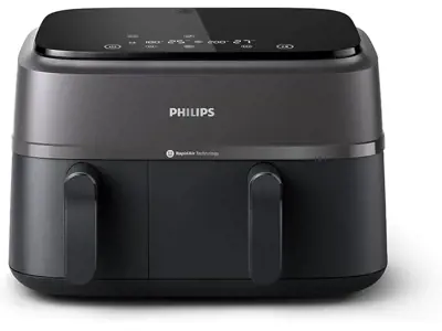 Freidora Philips Airfryer Dual Basket Serie 3000, 9L