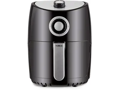 Freidora de Aire TOWER con VORTX Fritura y Temporizador - Negro, 2.2L