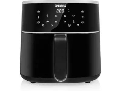 Freidora de Aire Princess 01.182244.01.001, 1500 W, 6L, Negro.